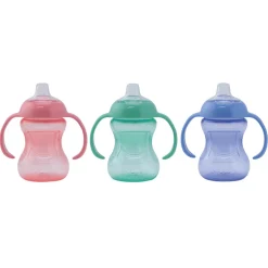 Mini tasse d'apprentissage avec anses 150ml bleu