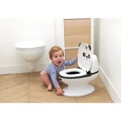 Mini toilettes bébé panda black & white