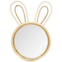 Miroir enfant lapin bambou