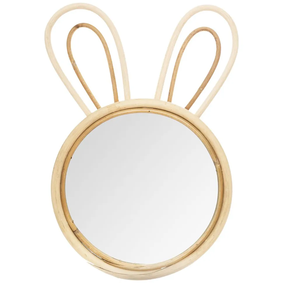 Miroir enfant lapin bambou