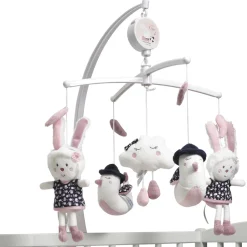 Mobile bébé musical miss fleur de lune
