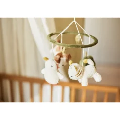 Mobile d’éveil bébé en bois tiny park