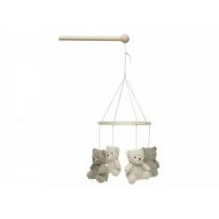 Mobile d'éveil bébé teddy bear olive green et naturel