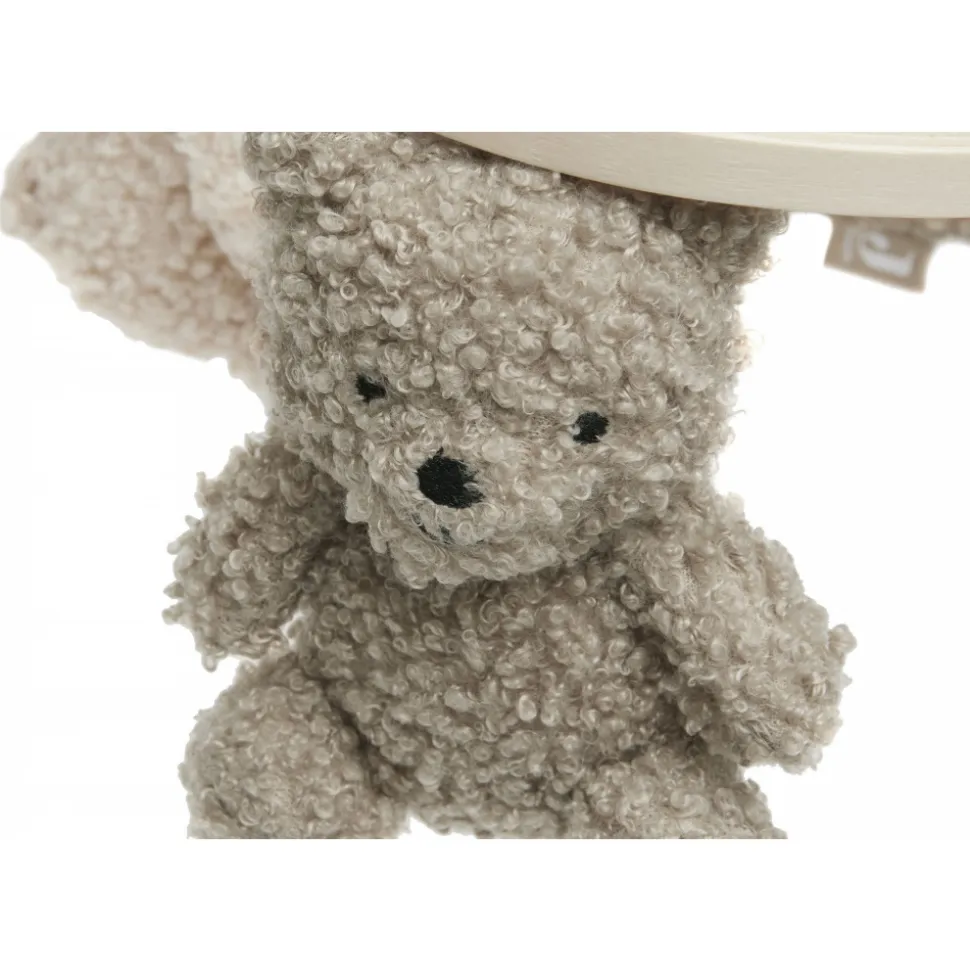 Mobile d'éveil bébé teddy bear olive green et naturel