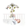 Mobile musical bébé avec veilleuse boho chic