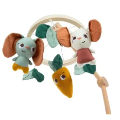 Mobile musicale wooden - collection garden of adventures