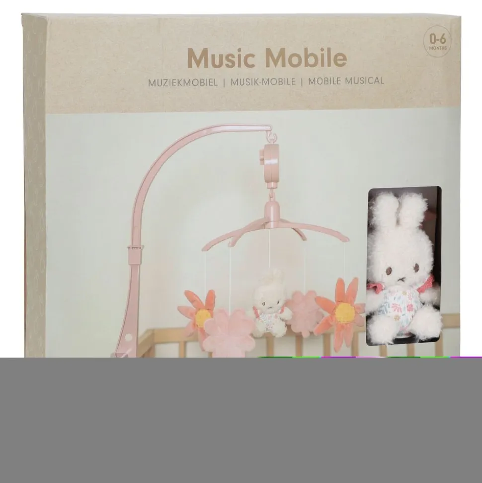 Mobile musical miffy - lucky blossom