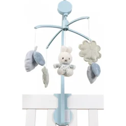 Mobile musical miffy - lucky leaves