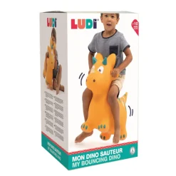 Mon dinosaure sauteur jaune