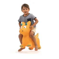 Mon dinosaure sauteur jaune