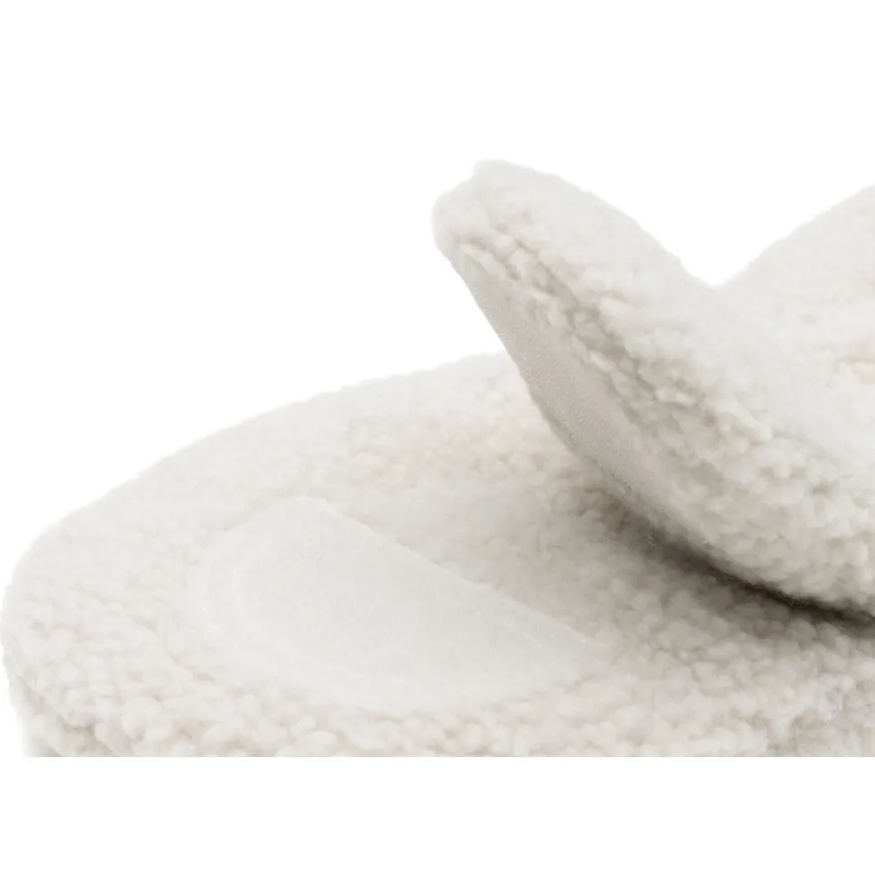 Moufles pour poussette teddy natural