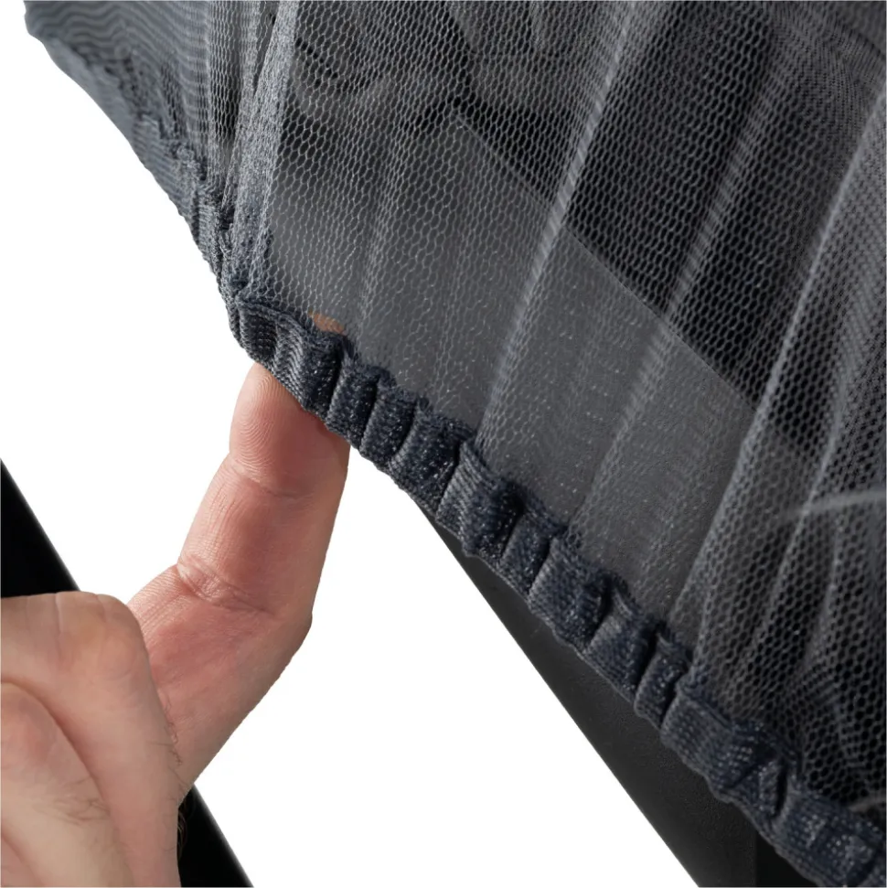 Moustiquaire universelle pour poussette grey
