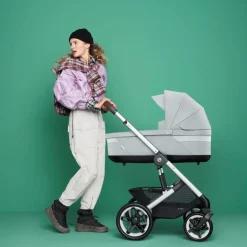 Nacelle cot s lux moss green