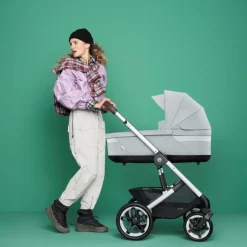 Nacelle cot s lux stone grey