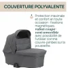 Nacelle flexi black satin
