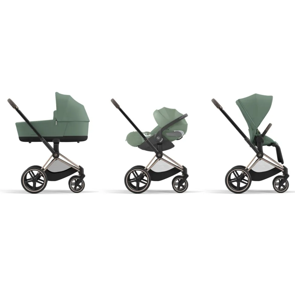 Nacelle luxe priam 4 et e-priam 2 leaf green