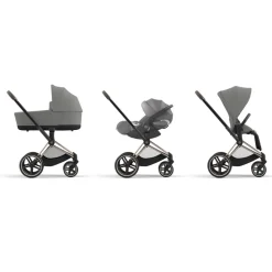 Nacelle luxe priam 4 et e-priam 2 mirage grey