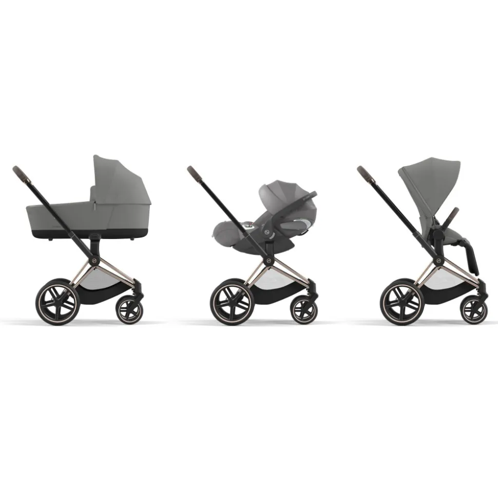 Nacelle luxe priam 4 et e-priam 2 mirage grey