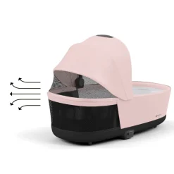 Nacelle luxe priam 4 et e-priam 2 peach pink