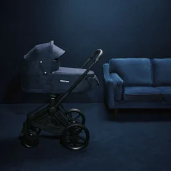 Nacelle luxe priam 4 et e-priam 2 rebellious luxury denim blue