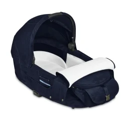 Nacelle luxe priam 4 et e-priam 2 rebellious luxury denim blue