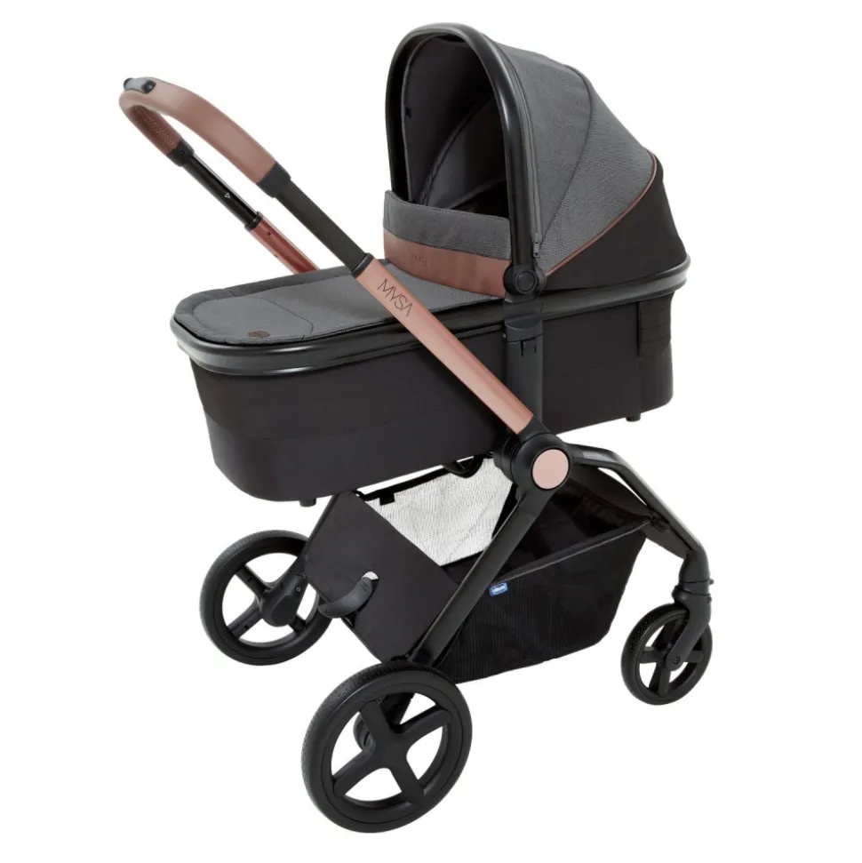 Nacelle mysa light black satin