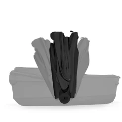 Nacelle pliable poussette mios 4 / coya 2 sepia black