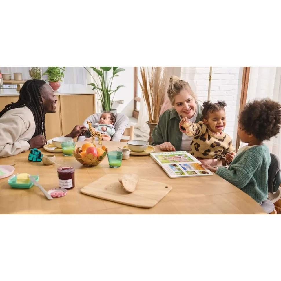 Newborn set pour tripp trapp gris anthracite