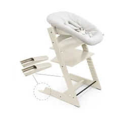 Newborn set pour tripp trapp vanilla white