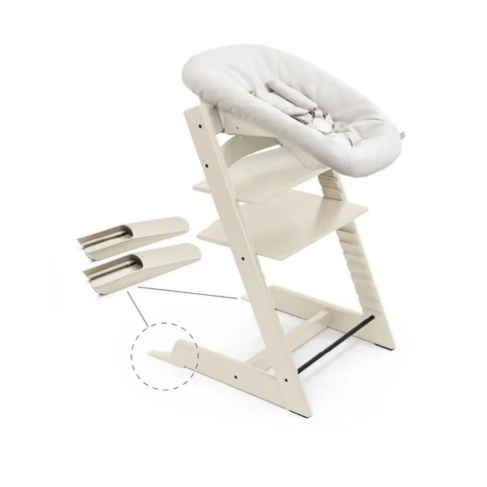 Newborn set pour tripp trapp vanilla white