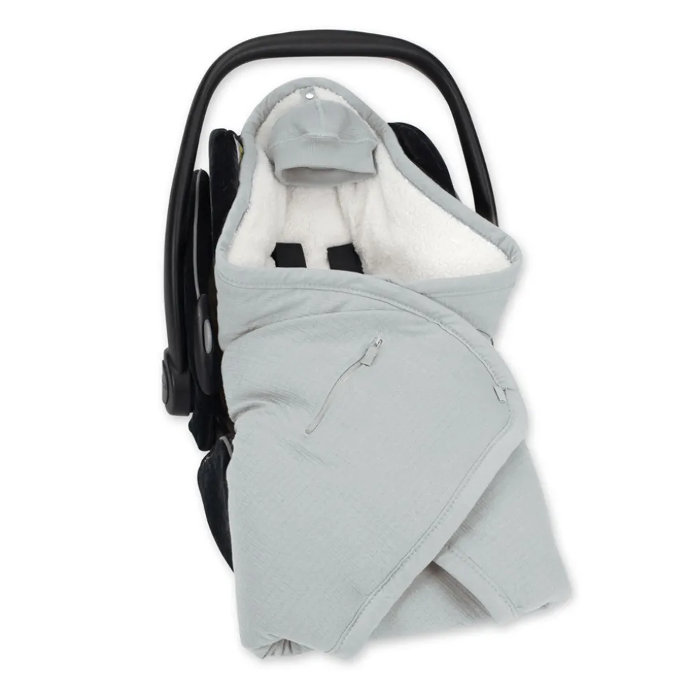 Nid d'ange biside hiver polaire gris