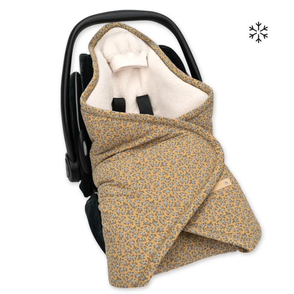 Nid d'ange biside pady jersey teddy ocre