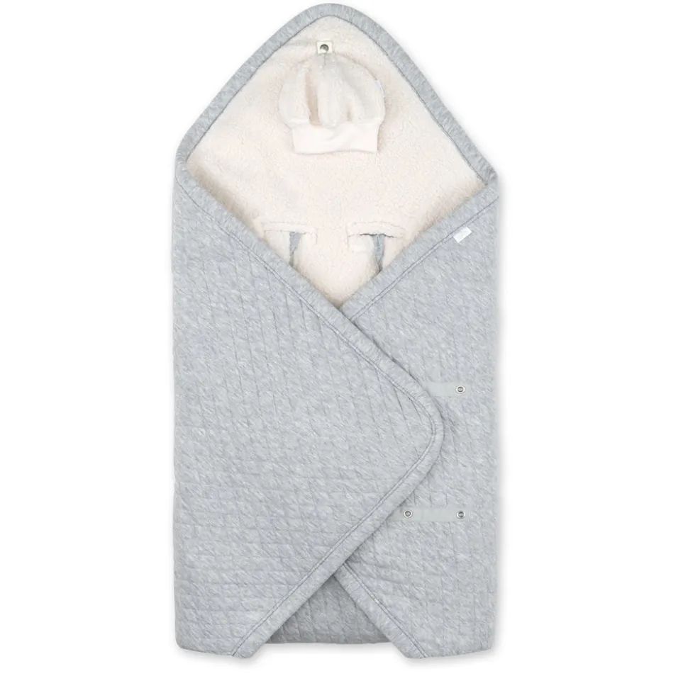 Nid d'ange biside pady quilted mix grey
