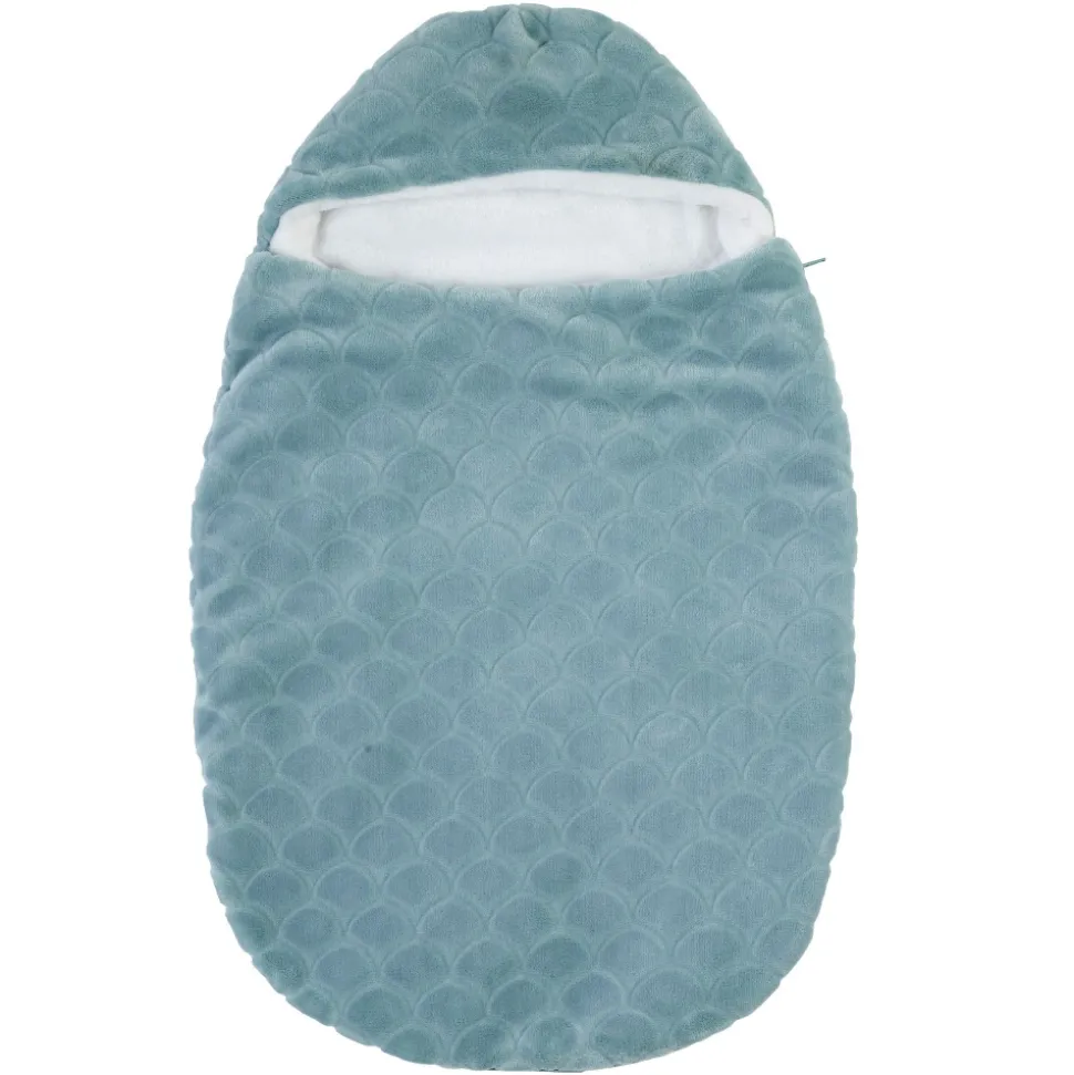 Nid d'ange cocoon wavy vert de gris