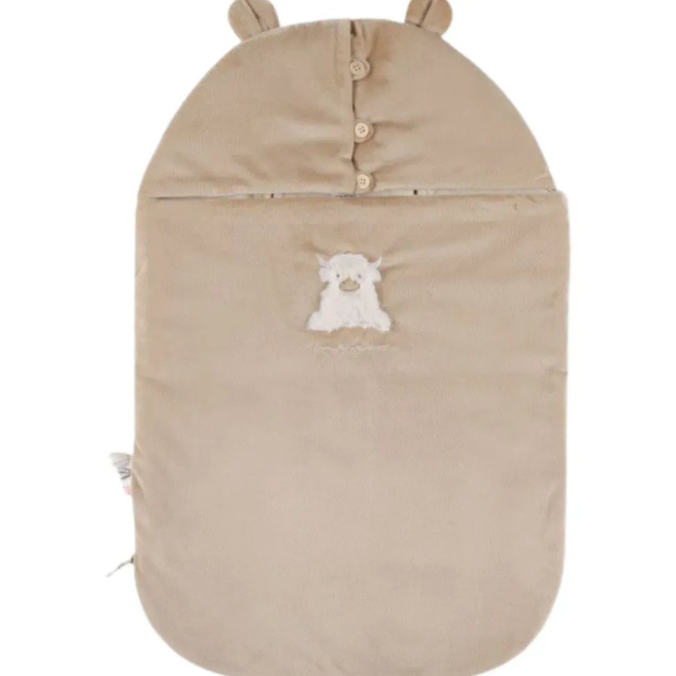 Nid d'ange en veloudoux fluffy