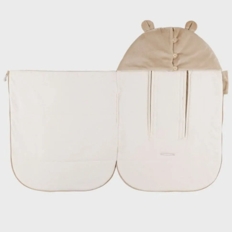 Nid d'ange en veloudoux fluffy
