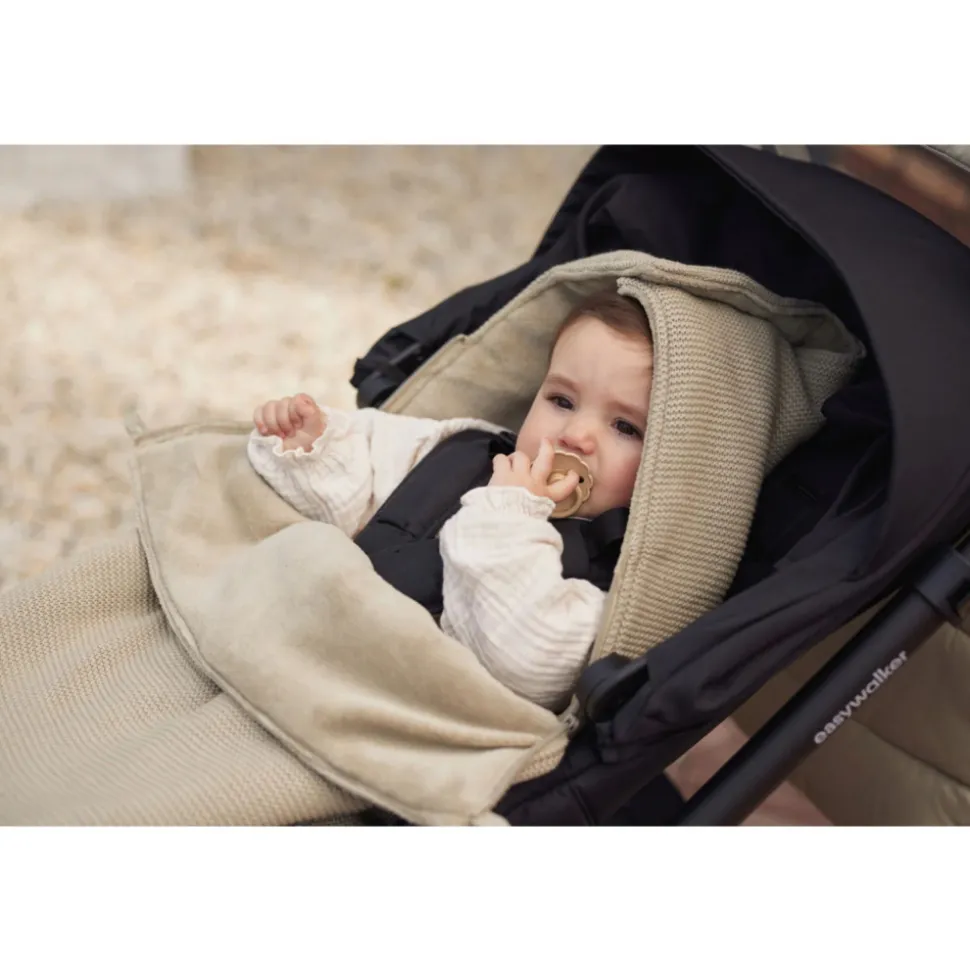 Nid d’ange groupe 0+ passe-sangle bébé basic knit olive
