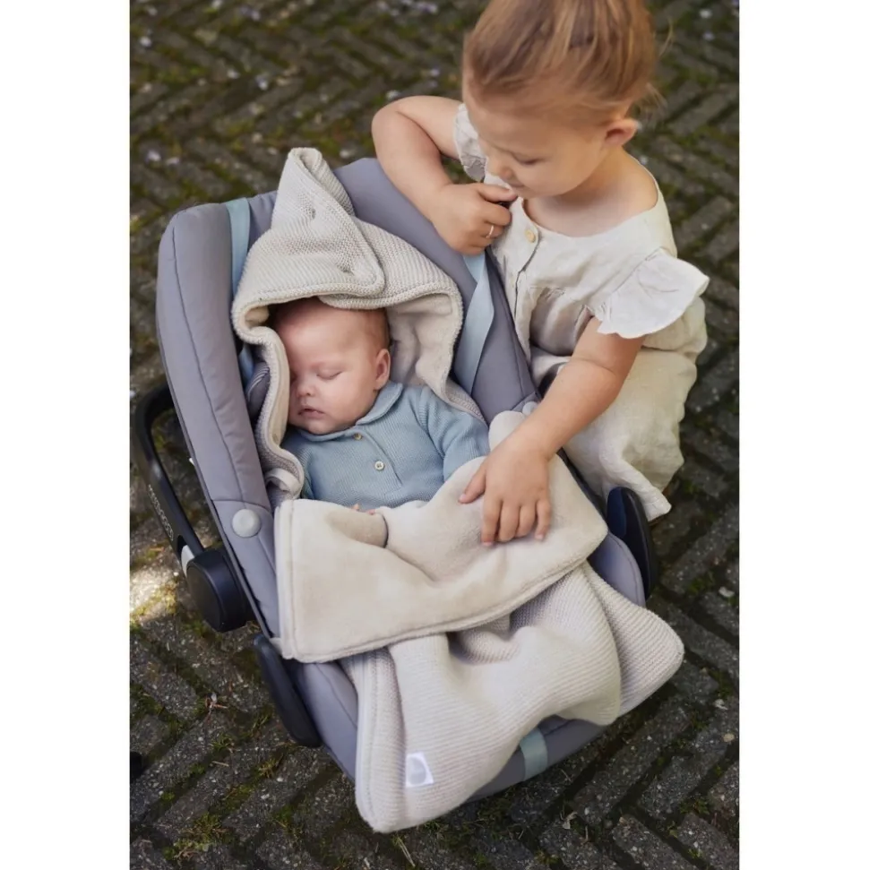 Nid d’ange groupe 0+ passe-sangle bébé basic knit nougat