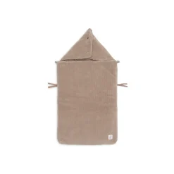 Nid d’ange groupe 0+ passe-sangle bébé cloudy rib milky coffee