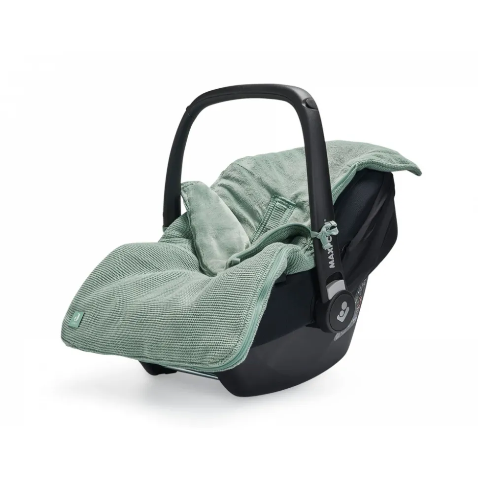 Nid d’ange groupe 0+ passe-sangle bébé basic knit forest green