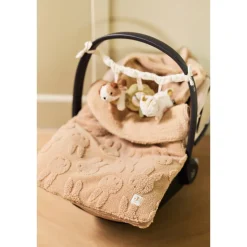 Nid d’ange groupe 0+ passe-sangle bébé miffy jacquard teddy biscuit