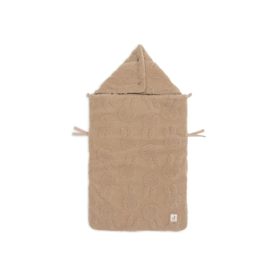 Nid d’ange groupe 0+ passe-sangle bébé miffy jacquard teddy biscuit