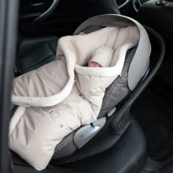 Nid d'ange imperméable teddy neutral