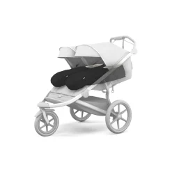 Nid d'ange newborn noir pour poussette thule