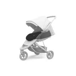Nid d'ange newborn noir pour poussette thule