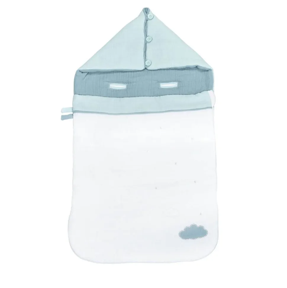 Nid d'ange nomade 80cm lily mint