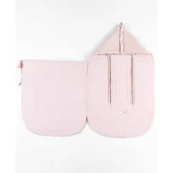 Nid d'ange popsie veloudoux rose 0/6 mois