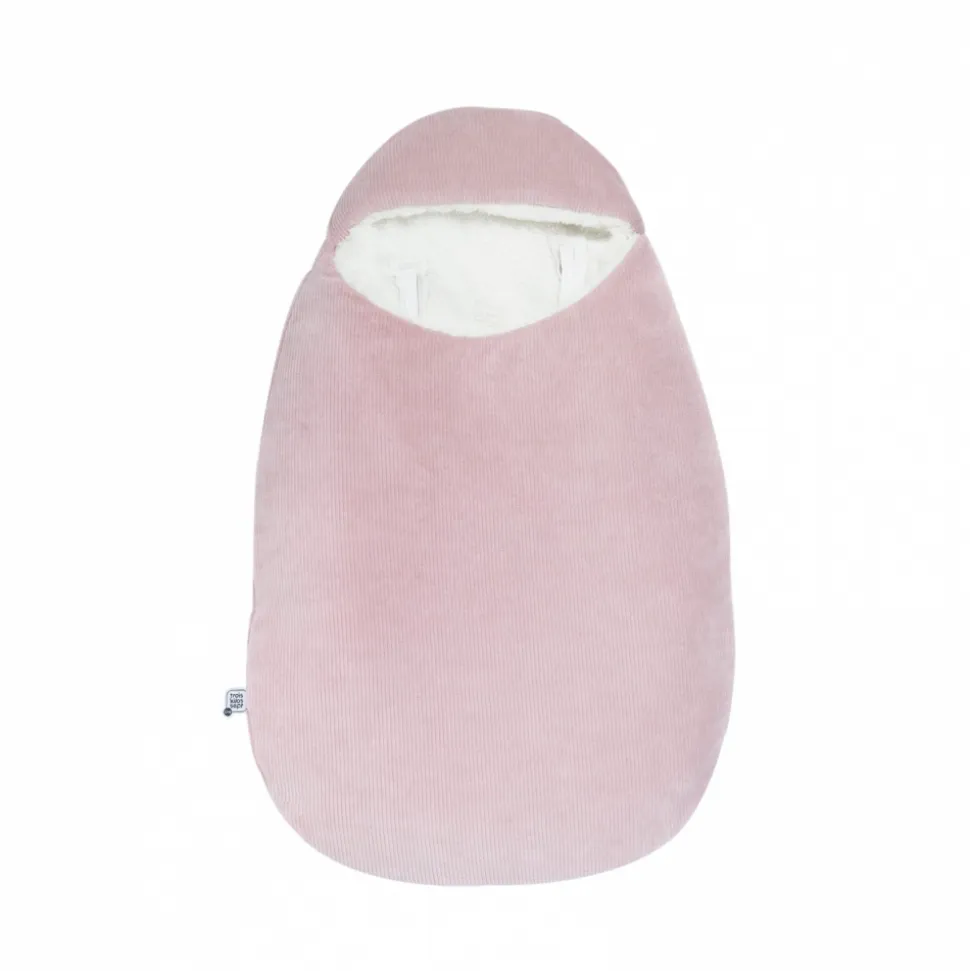 Nid d'ange vieux rose 70 cm 0-6 mois