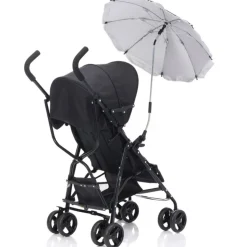 Ombrelle de poussette universelle standard silver