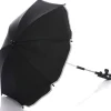 Ombrelle de poussette universelle standard noir